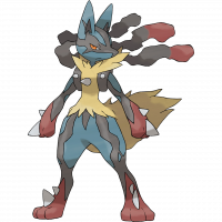 #448 Mega Lucario