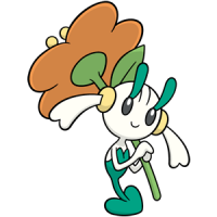 #670 Floette (Orange Flower)